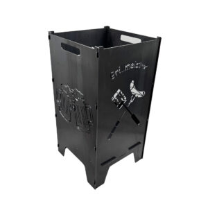 Feuertonne Grillmeister 73,5cm aus 3mm Stahlblech